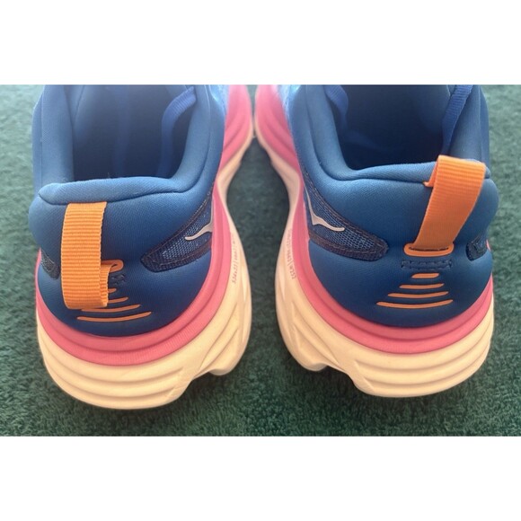 Hoka One One Bondi 8 Coastal Sky All Aboard Running Shoes Womens Size 9.5B - Picture 5 of 7